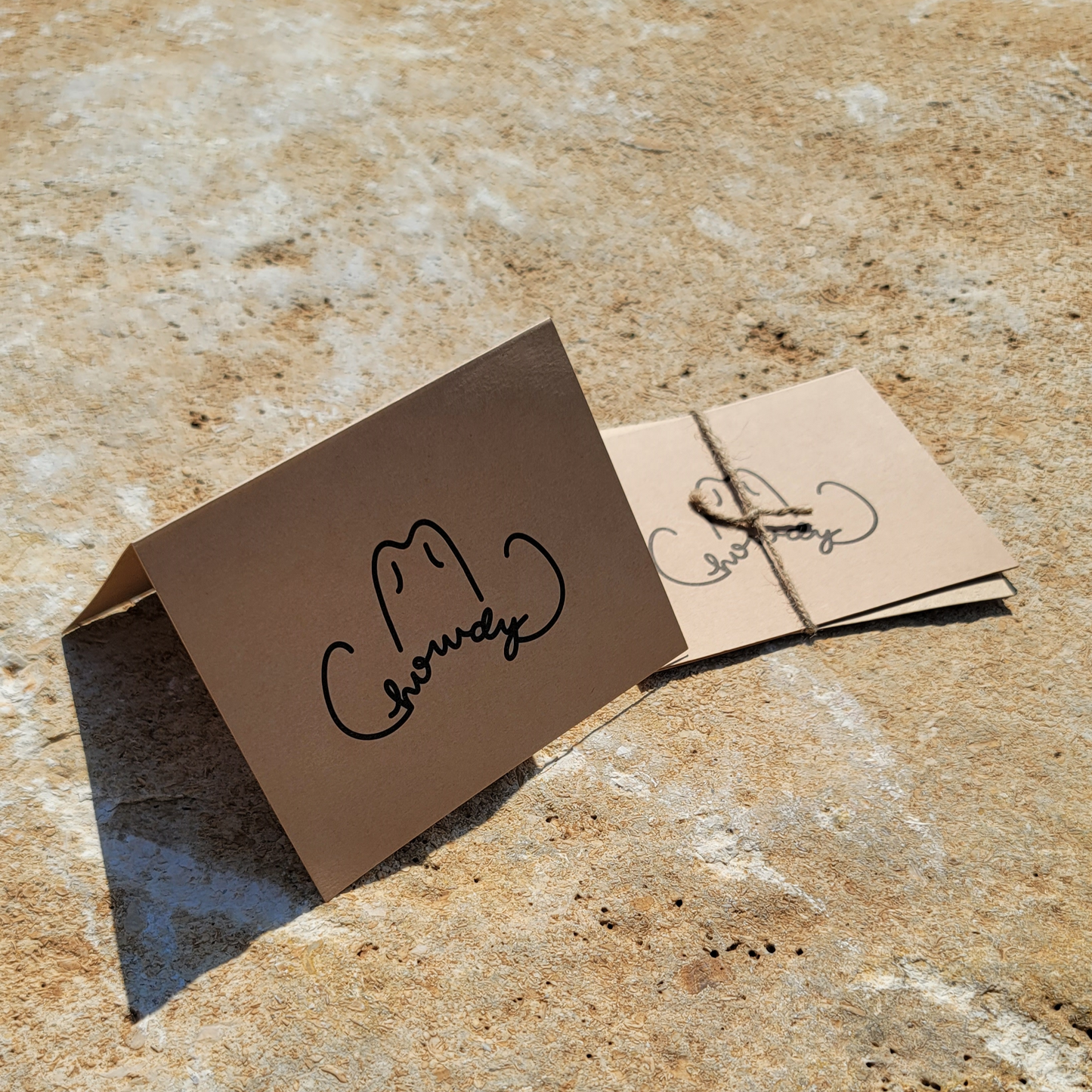Howdy Hat Greeting Card