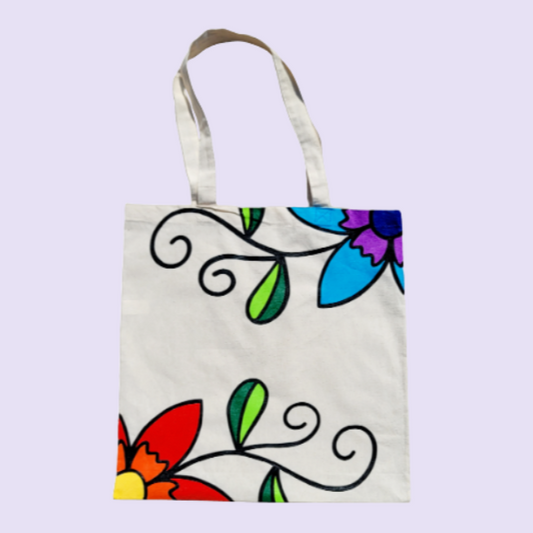 Hand-painted Tote