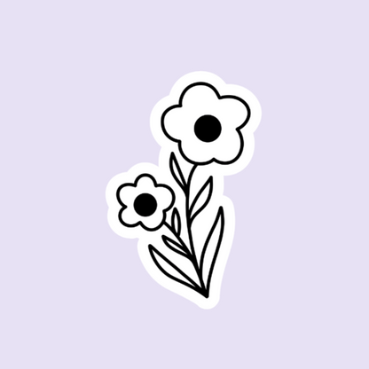 Cute Flowers Die Cut