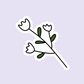 Tulips Doodle Die Cut