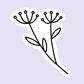 Simple Dandelions Sticker Sheet