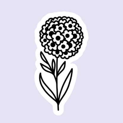 Hydrangea Die Cut