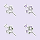 Tulips Doodle Sticker Sheet