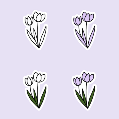 Tulips Die Cut