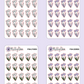 Flower 4 Sticker Sheet