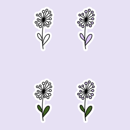 Dandelion Die Cut