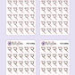 Simple Dandelions Sticker Sheet