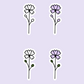 Pansy Die Cut