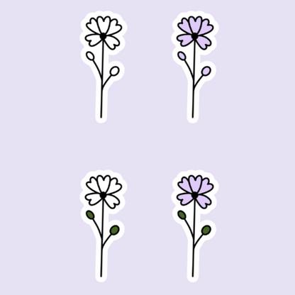 Pansy Die Cut