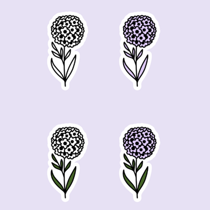 Hydrangea Die Cut