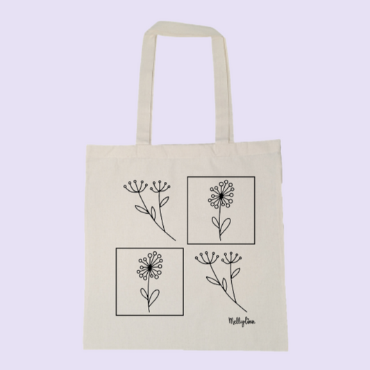 Flower Blocks Tote