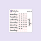 Monthly Redating Sticker Sheet
