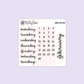 Monthly Redating Sticker Sheet