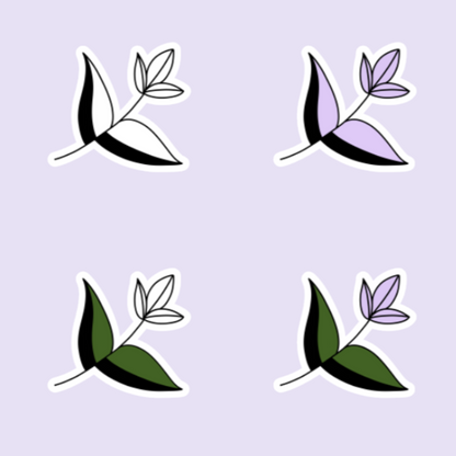 Flower 1 Sticker Sheet